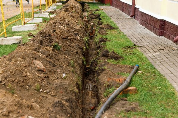 French Drain Replacement in New Castle