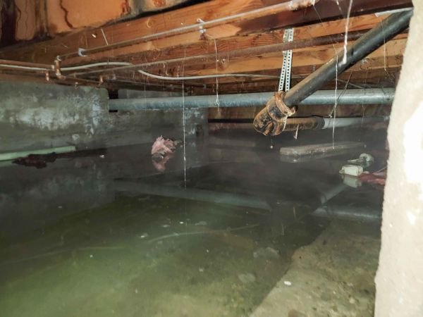 Cost of Crawlspace Drainage in New Castle