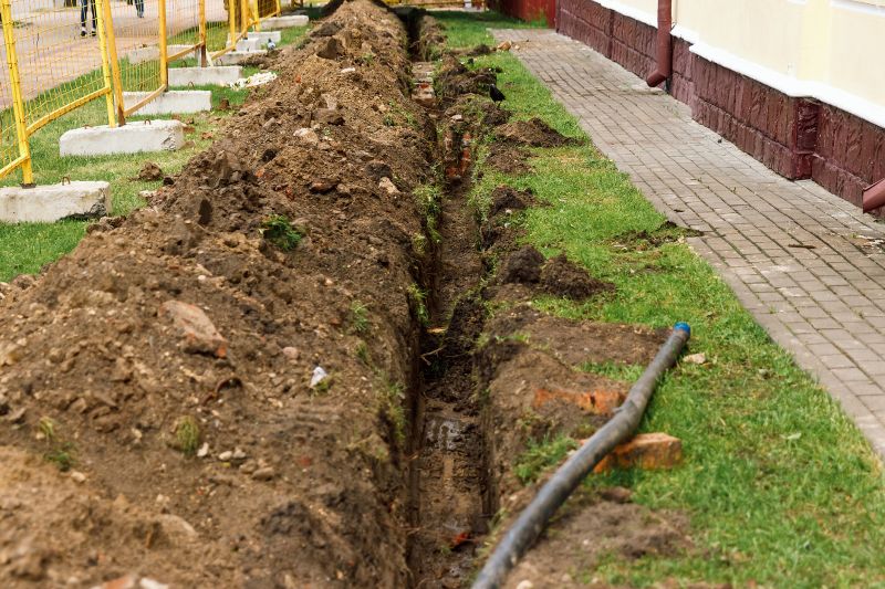 Drainage System Excavation